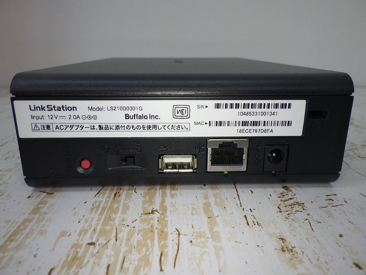 BUFFALO ネットワークHDD 3TB LS210D0301G NAS スマホ