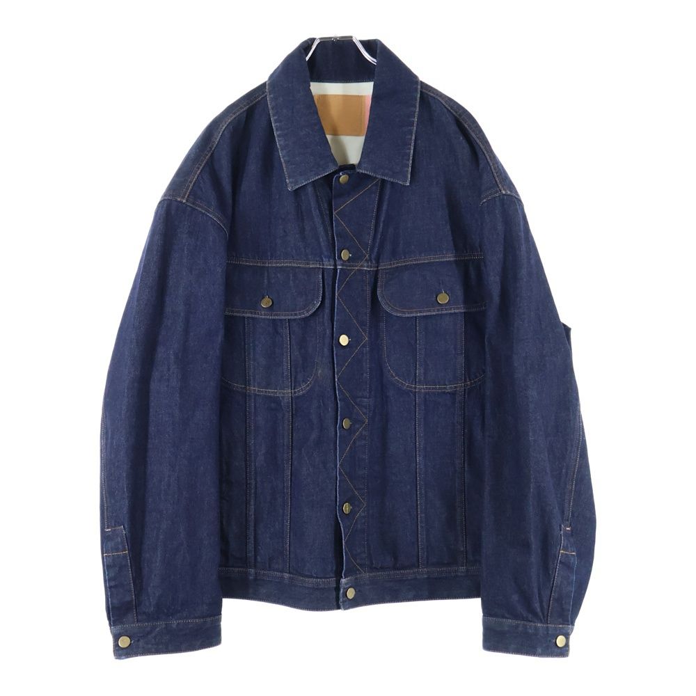 ACNE STUDIOS Bla Konst アクネストゥディオズ ブロコンスト Over Sized Unisex Fit Denim Jacket オーバーサイズドユニセックスフィットデニムジャケット インディゴ