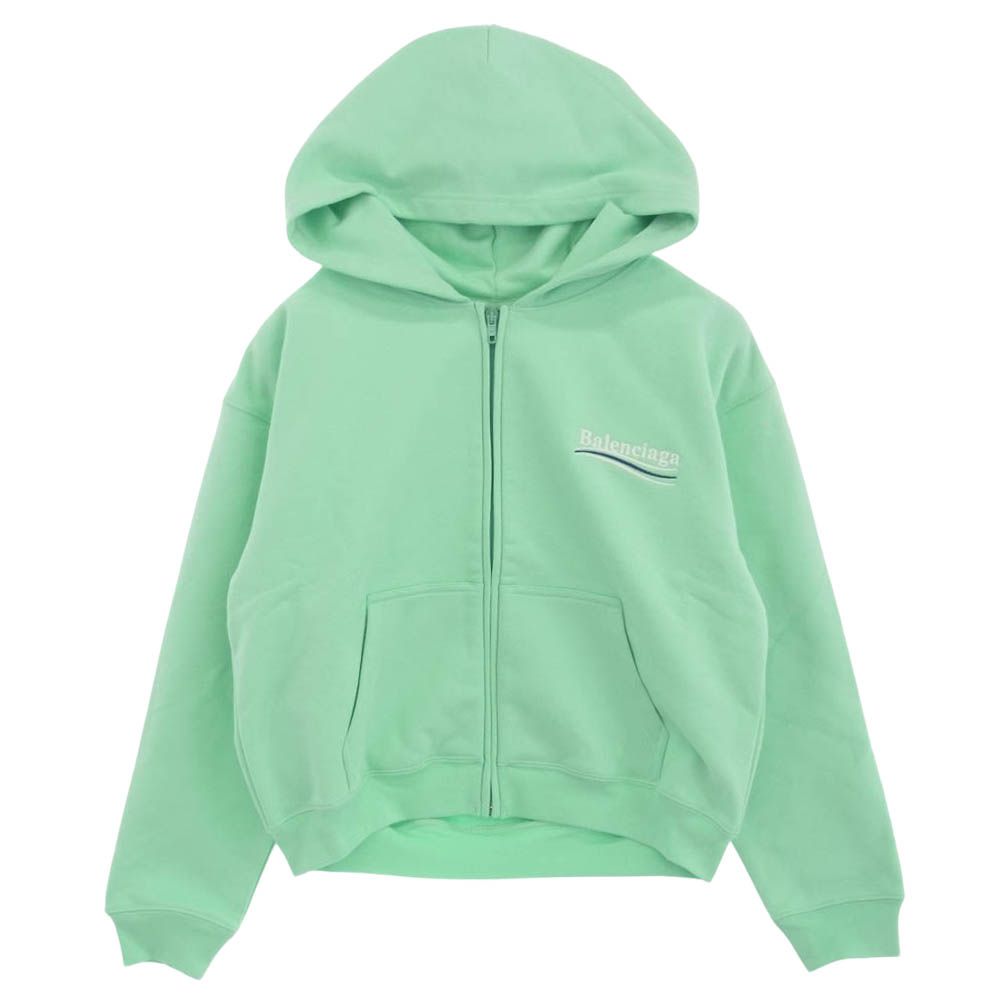 BALENCIAGA バレンシアガ 623451 TKVI9 キャンペーンロゴ ジップ