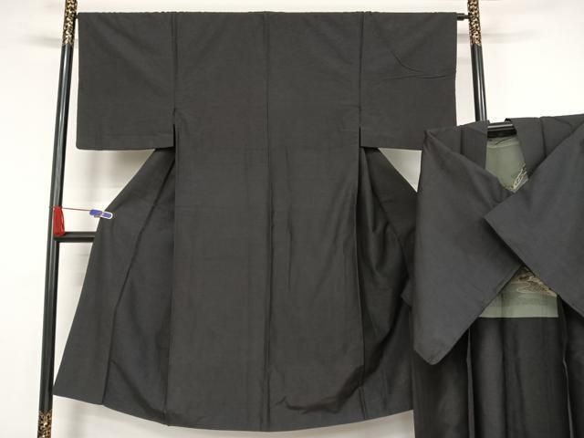 平和屋着物○男性 紬 アンサンブル 120亀甲 正絹 逸品 DAAU0892tw 平和