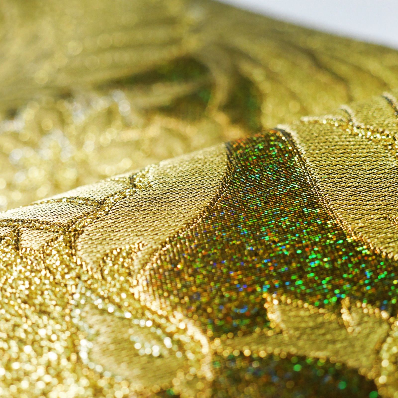 西陣 帯 袋帯【ゴールド オーロラ 鳳凰】 西陣織 お仕立て上がり  