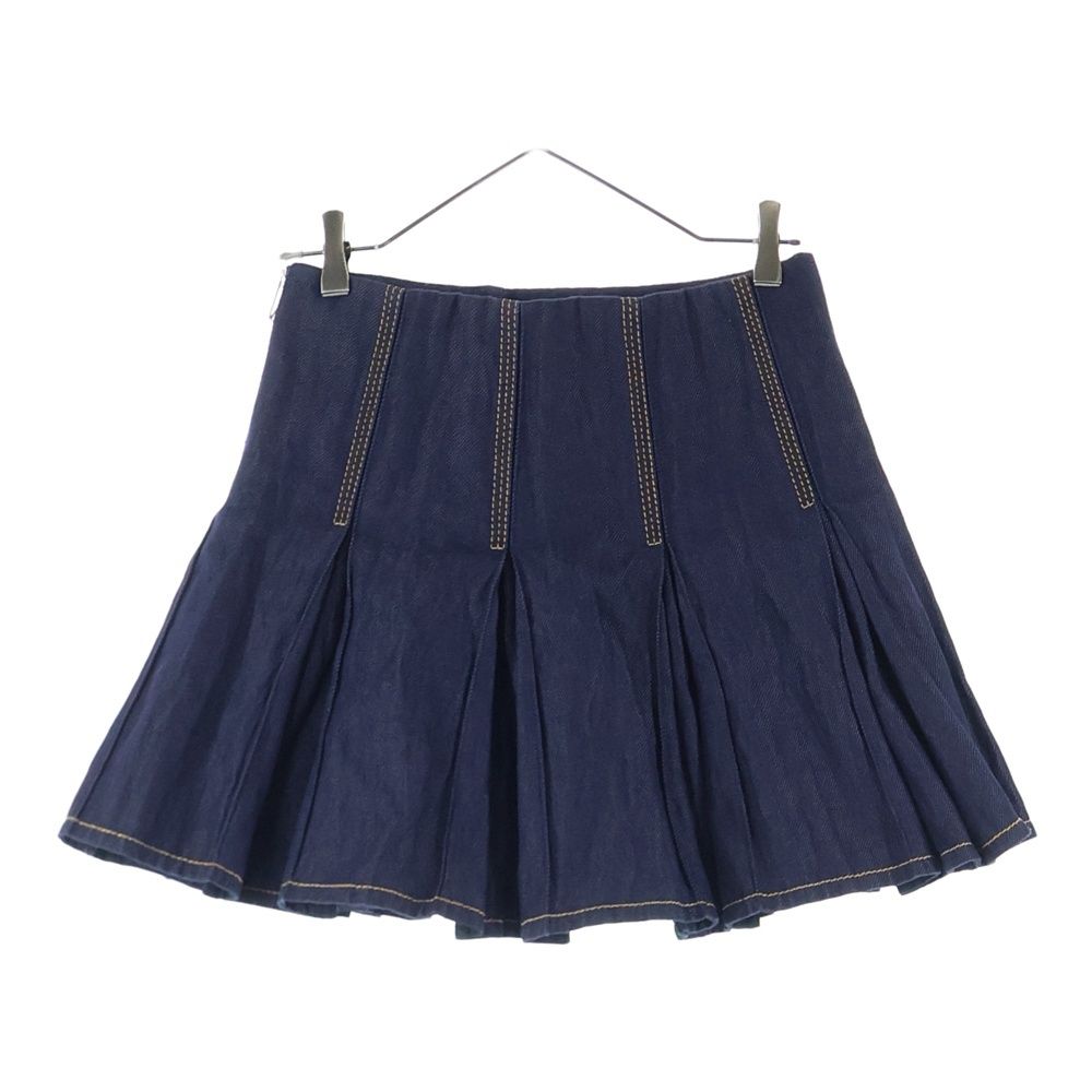 BOTTEGA VENETA ボッテガヴェネタ 4タック フ タイト ミニ デニムスカート レディース インディゴ 700946 V1VA0