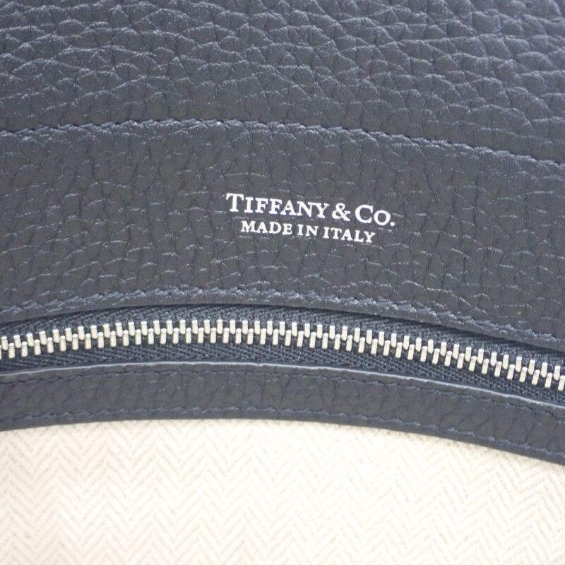 ティファニー TIFFANY-Co. リターントゥ トート 75508038 ショルダーバッグ レザー ブラック 黒 シルバー金具 レディース ハート Aランク DECORATOM_COM_BR