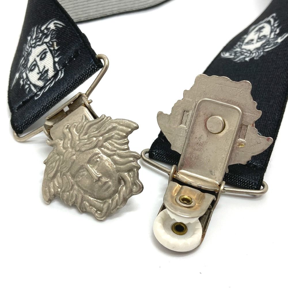 最大80％OFF - 『在庫ロス売買マーケット』 ヴェルサーチ メドゥーサ サスペンダー ☆ Versace サスペンダー