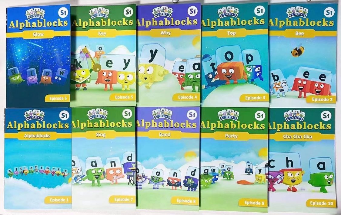 アルファブロックス アニメ英語 英語絵本 マイヤペン対応 Alpha