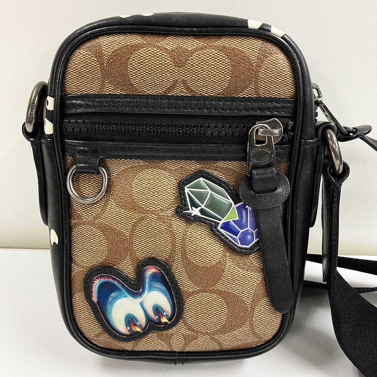 【税込?送料無料】 COACH コーチ ディズニー 白雪姫 ショルダーバッグ シグネチャー バッグ