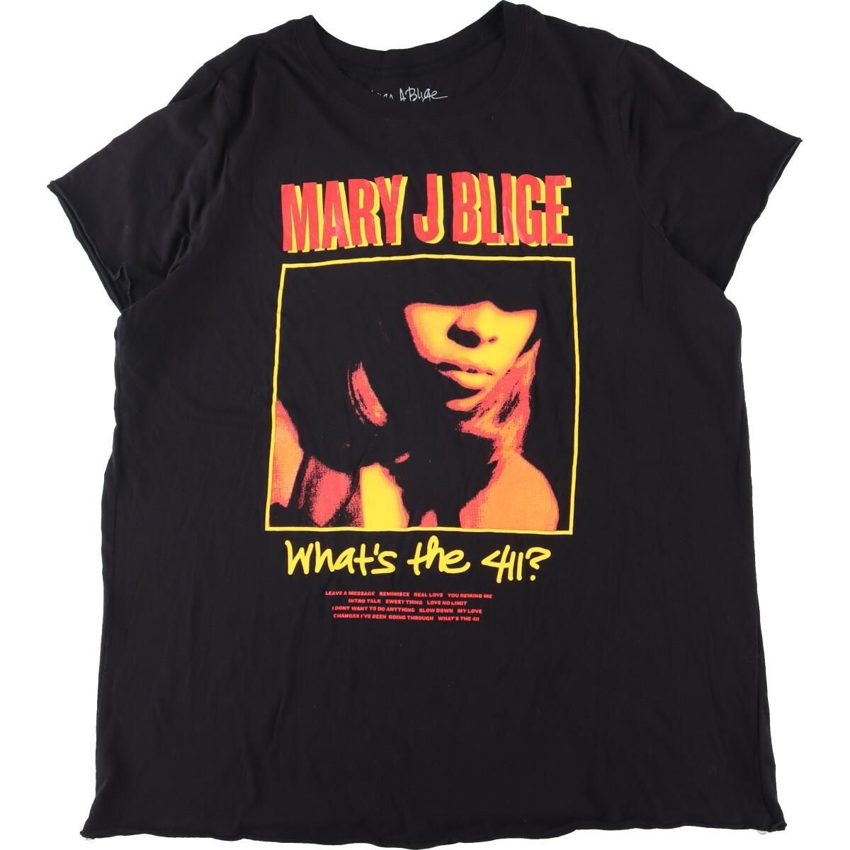 古着 メアリージェイブライジ Mary J. Blige バンドTシャツ バンT