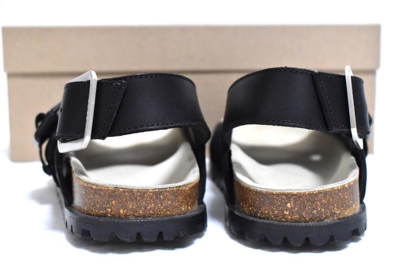 【O.E.W】apc レザーサンダル（アーペーセー） 新品 A.P.C. × SACAI レザー サンダル【37】【38】 Jules