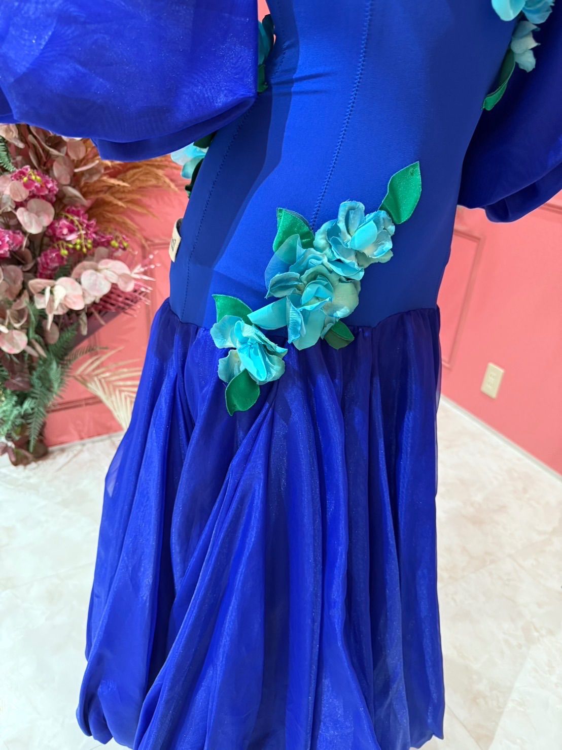 【トモコさま専用】ジャンティ社交ダンスワンピースSサイズ ジャンティ キッズ・ベビー・マタニティ 送料無料 オーダーメイド可能