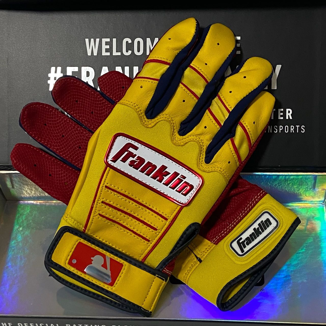 当店限定】Franklin Custom CFX Pro 黄色×赤色 バッテ - メルカリ 当店限定】Franklin Custom CFX Pro 黄色×赤色 バッテ - メルカリ