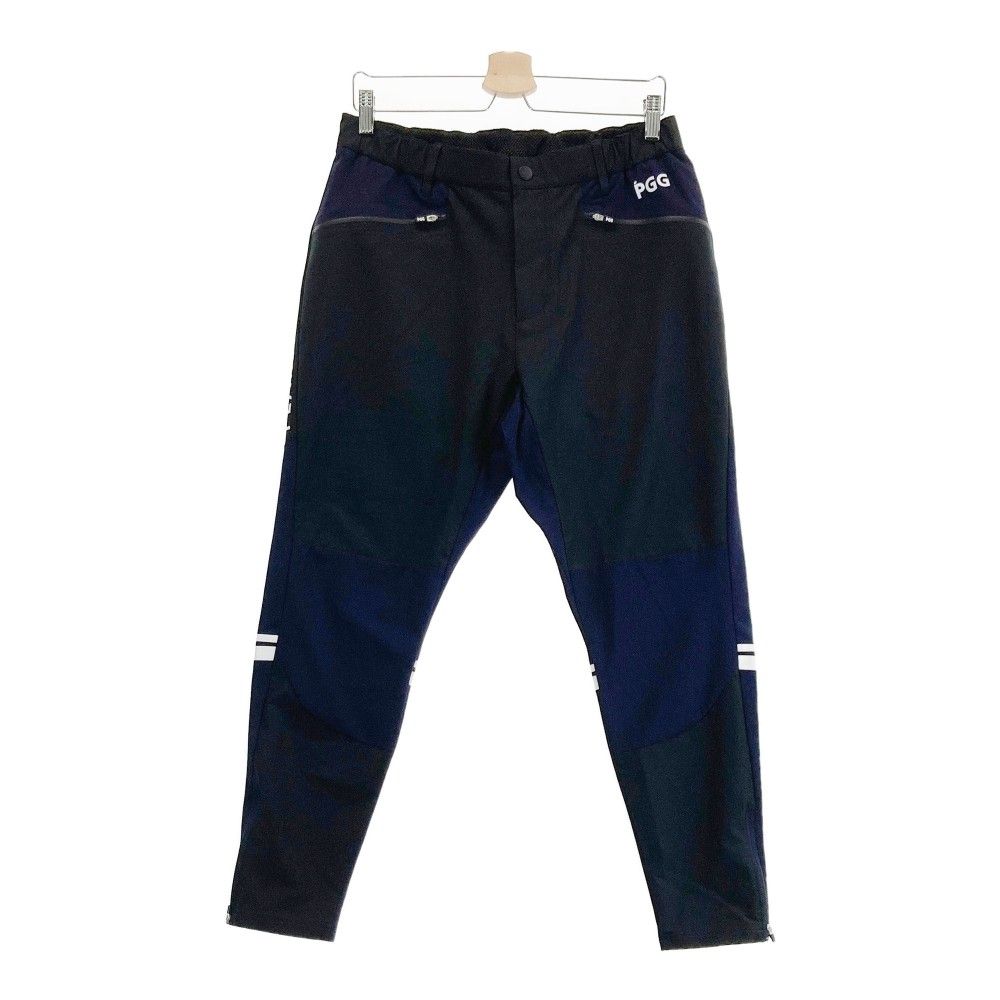 PGG ストレッチパンツ サイズ5 PGG メンズパンツ ストレッチパンツゴルフウェアネイビーサイズ5