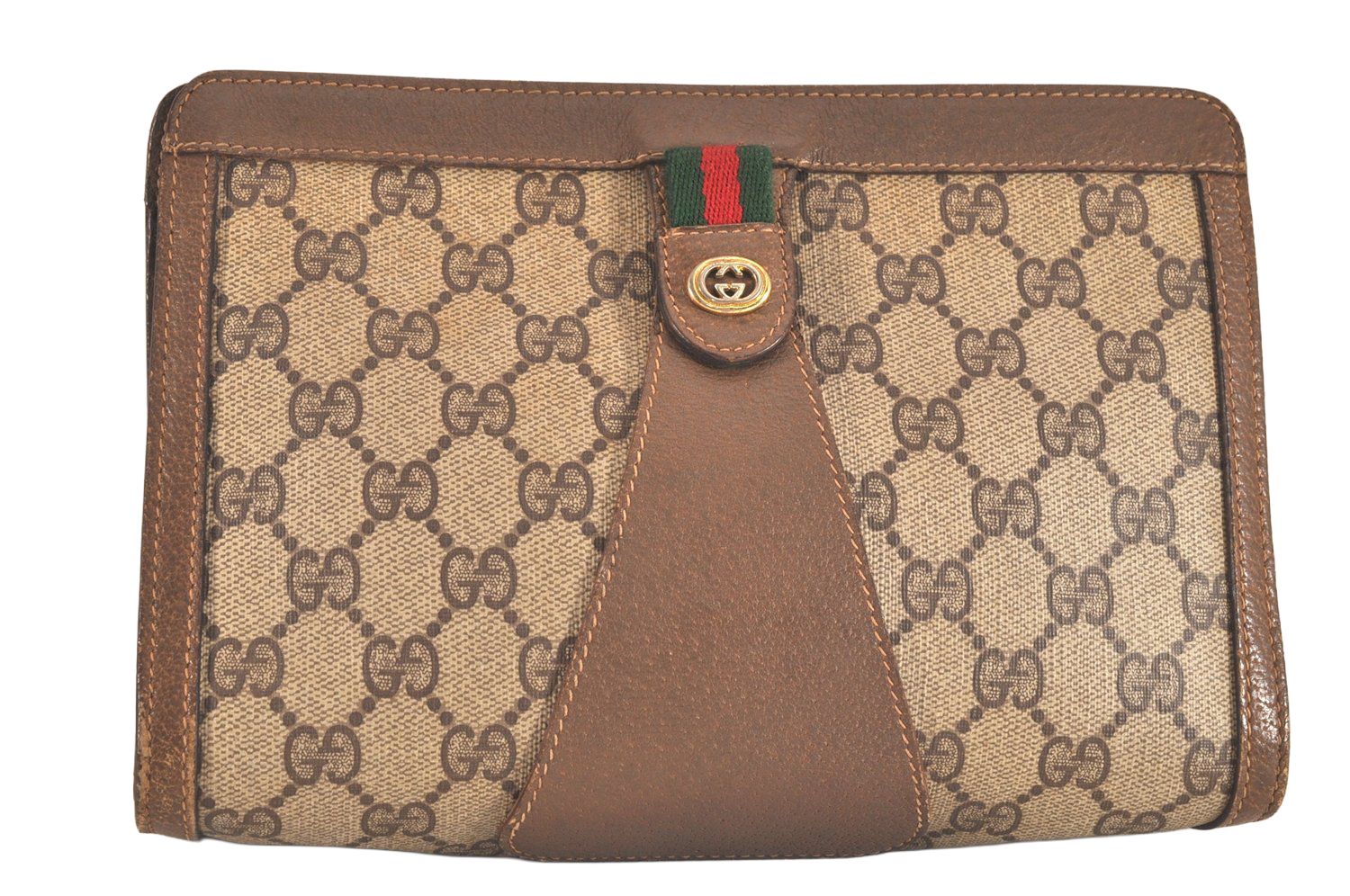 ヴィンテージ グッチ GGマーク シェリーライン クラッチバッグ GUCCI グッチ セカンドバッグ クラッチ シェリーライン GG