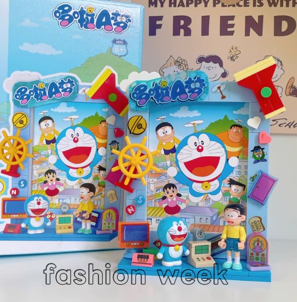 クレヨンしんちゃん ドラえもん】ファミリーフォト 4D立体アート