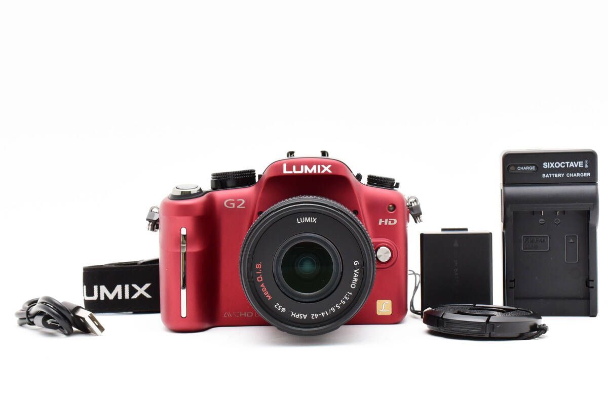 ☆極上品☆パナソニック Panasonic LUMIX DMC-G2 14-42mm レンズキット 