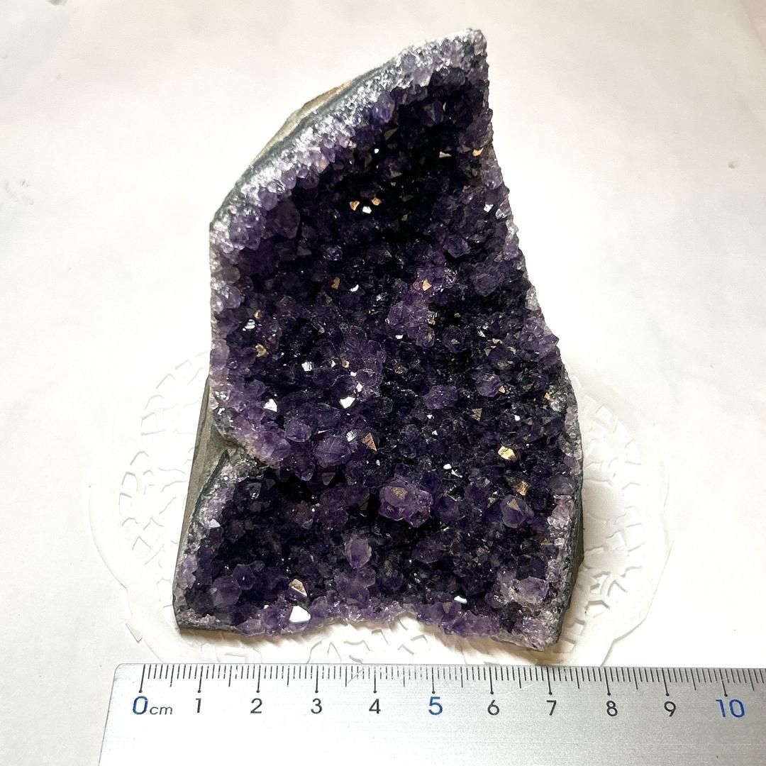 E15898 ウルグアイ産 A品質 アメシスト 天然石 鉱物 原石 パワーストーン 紫水晶 アメジスト