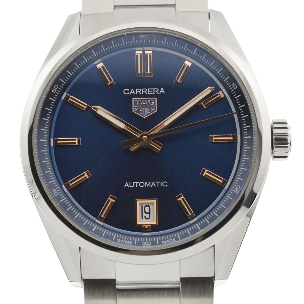 タグホイヤー TAG HEUER WBN2311 カレラ デイト 自動巻き ユニセックス良品箱付き K#137171