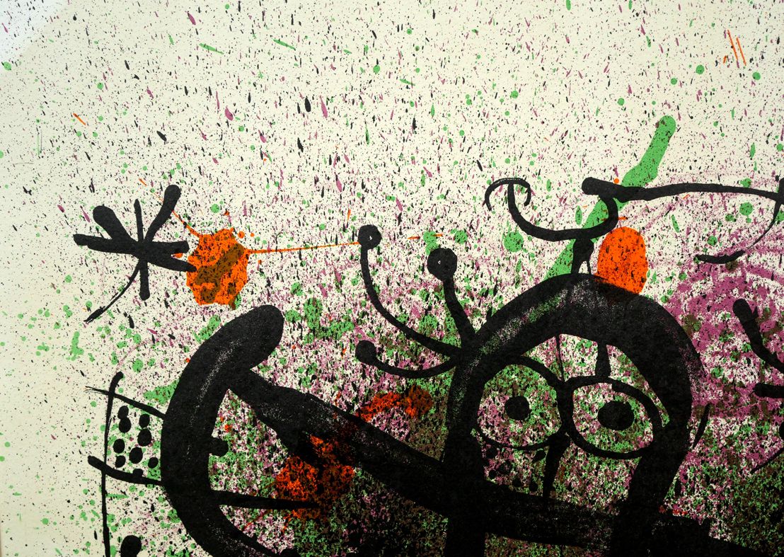 ジョアン ミロ(MIRO Joan)「プロバーブ」リトグラフ・限定品 スペイン