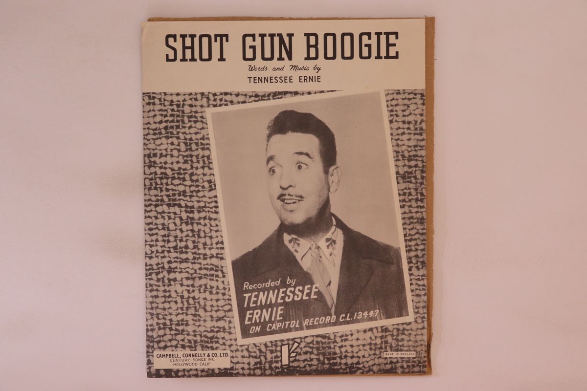英BOOKS Score, Tennessee Ernie Shot Gun Boogie TENNESSEEERNIE LOWE &amp;amp; BRYDONE /00010 英BOOKS Score, Tennessee Ernie Shot Gun Boogie