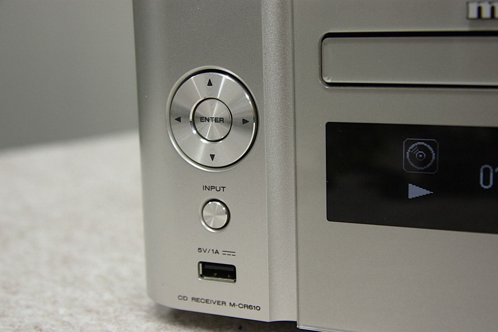 Marantzネットワーク機能付CD|USBレシーバーM-CR610インシュレーター交換品