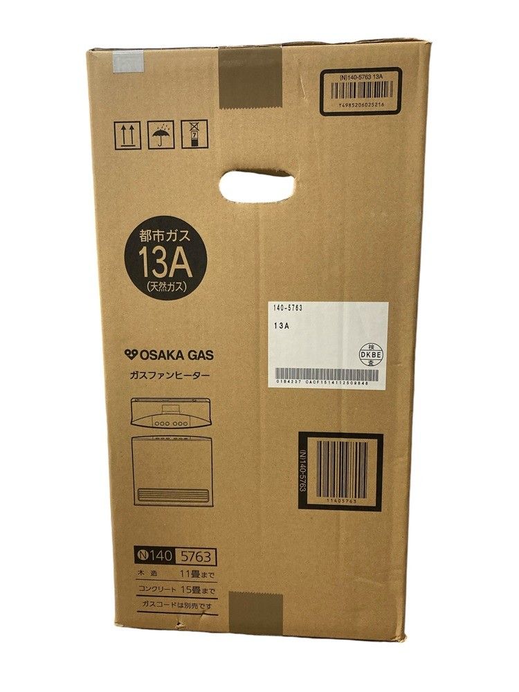 OSAKA GAS ガスファンヒーター OSAKA GAS ガスファンヒーター 13A対応