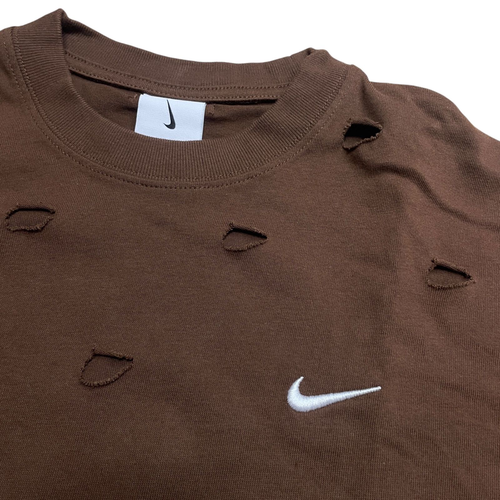 定価11110円 Jacquemus Nike Nrg He S/S Tee FJ3478-259 ブラウン M