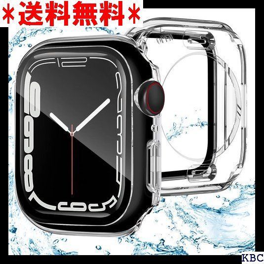 ANYOI 対応 Apple Watch ケース 46mm 防水 ケース アップルウォッチ カバー 防水 一体型360ど度 アップルウォッチ ケース 耐衝撃 装着簡単 Apple Watch カバー 全面保護 高透過率 Apple W 防水のクリア 324