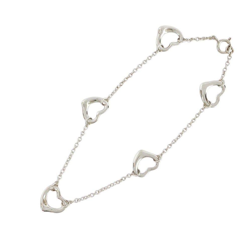 □美品□ ティファニー オープンハート ブレスレット