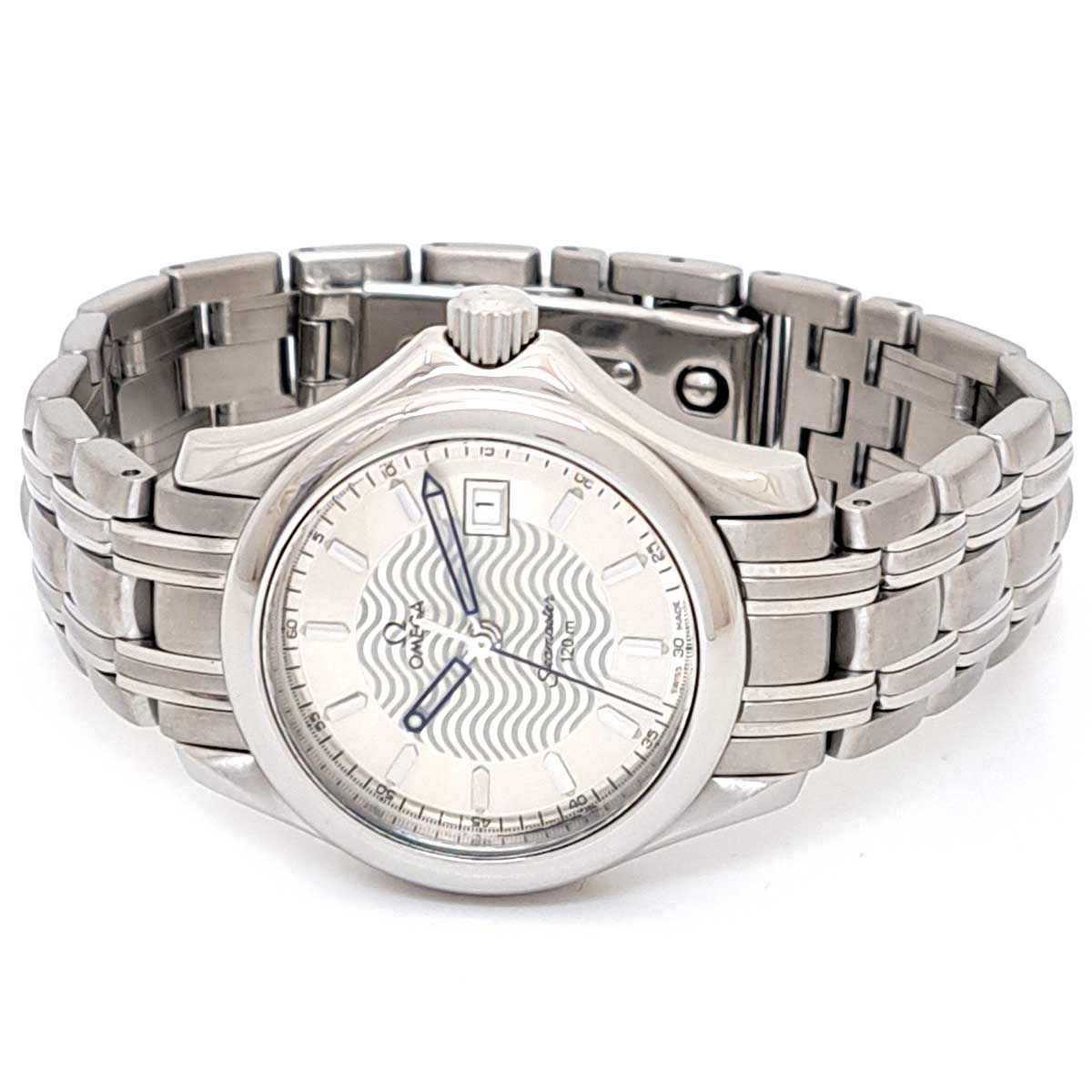 オメガ シーマスター120m 2571.31 クオーツ ステンレススティール レディース OMEGA 時計