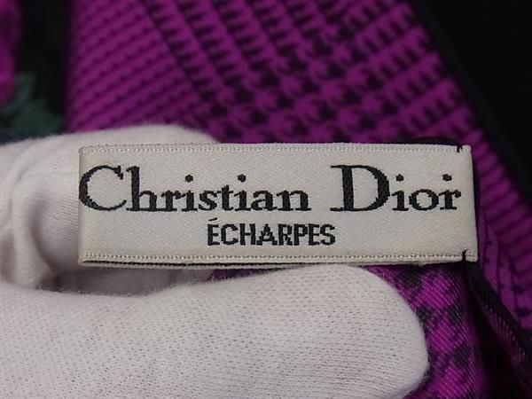 Christian Dior シルク100% シフォン　ライトパープル系花柄 LIBERTY FABRICS リバティプリント・シルクシフォンジョーゼット