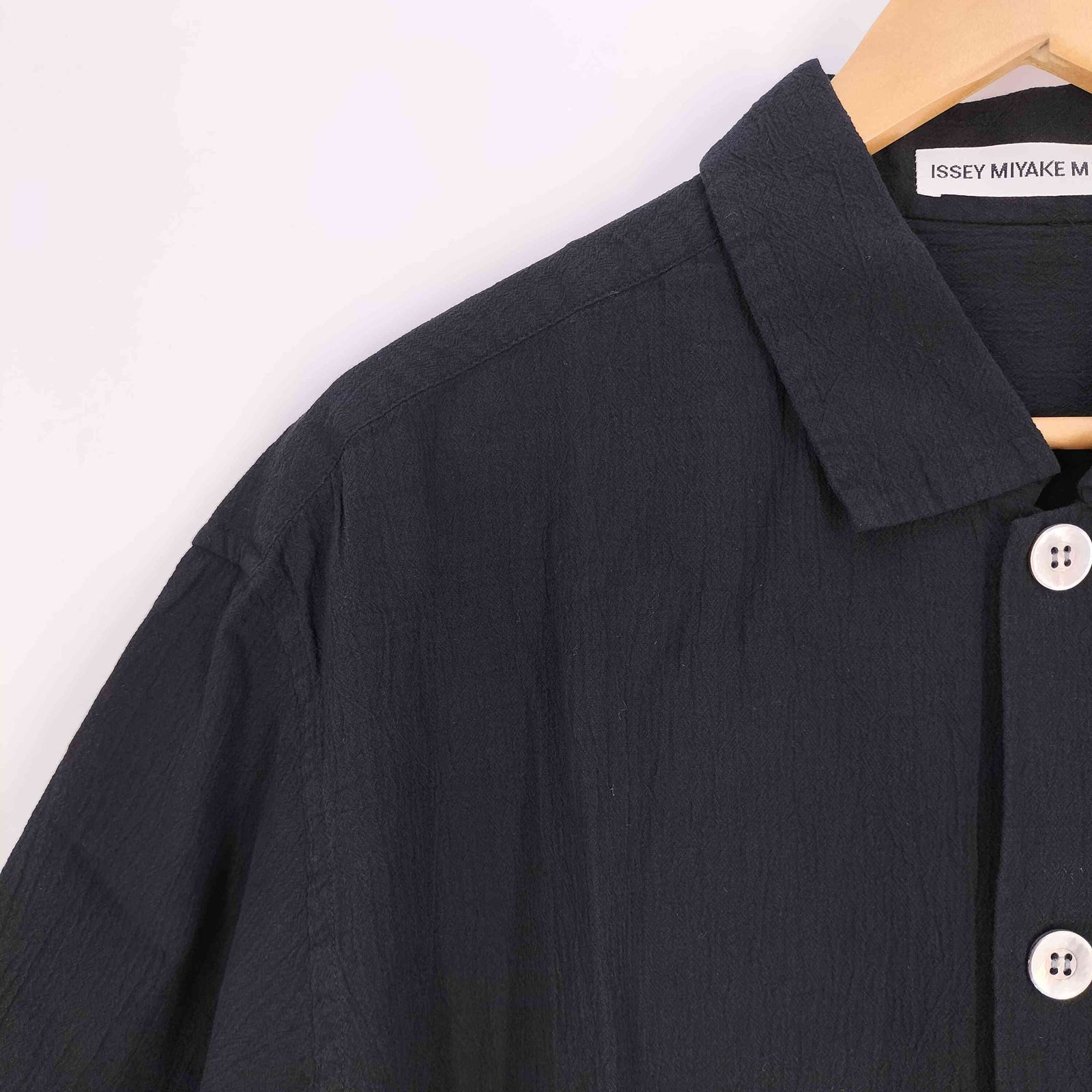 イッセイミヤケメン ISSEY MIYAKE MEN 99SS 銀タグ シワ加工