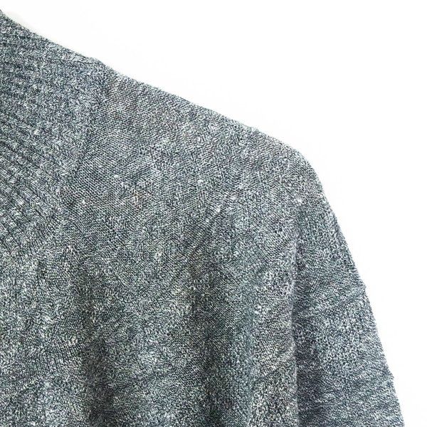 80%OFF ヒッキーフリーマン Hickey Freeman ニットカーディガン L MKN1160 Lサイズ グレー メンズ 長袖 コットン×リネン ハイネック 日本製 春夏 969-212 MEDICALDB_JP