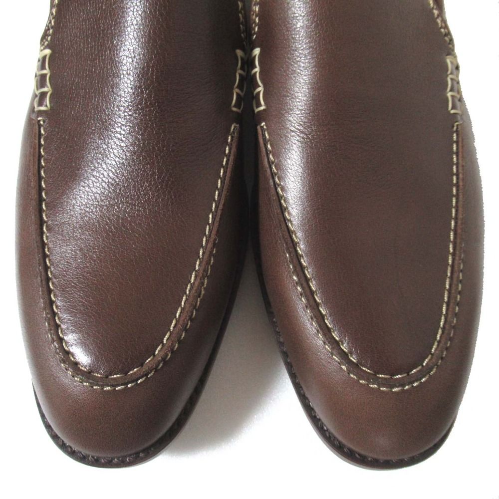 未使用 BURBERRY バーバリー レザー ローファー スリッポン BU1817