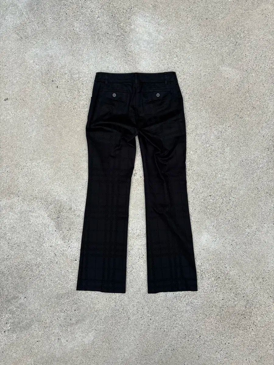 BURBERRY バーバリー ノヴァチェック パターン ブーツカット