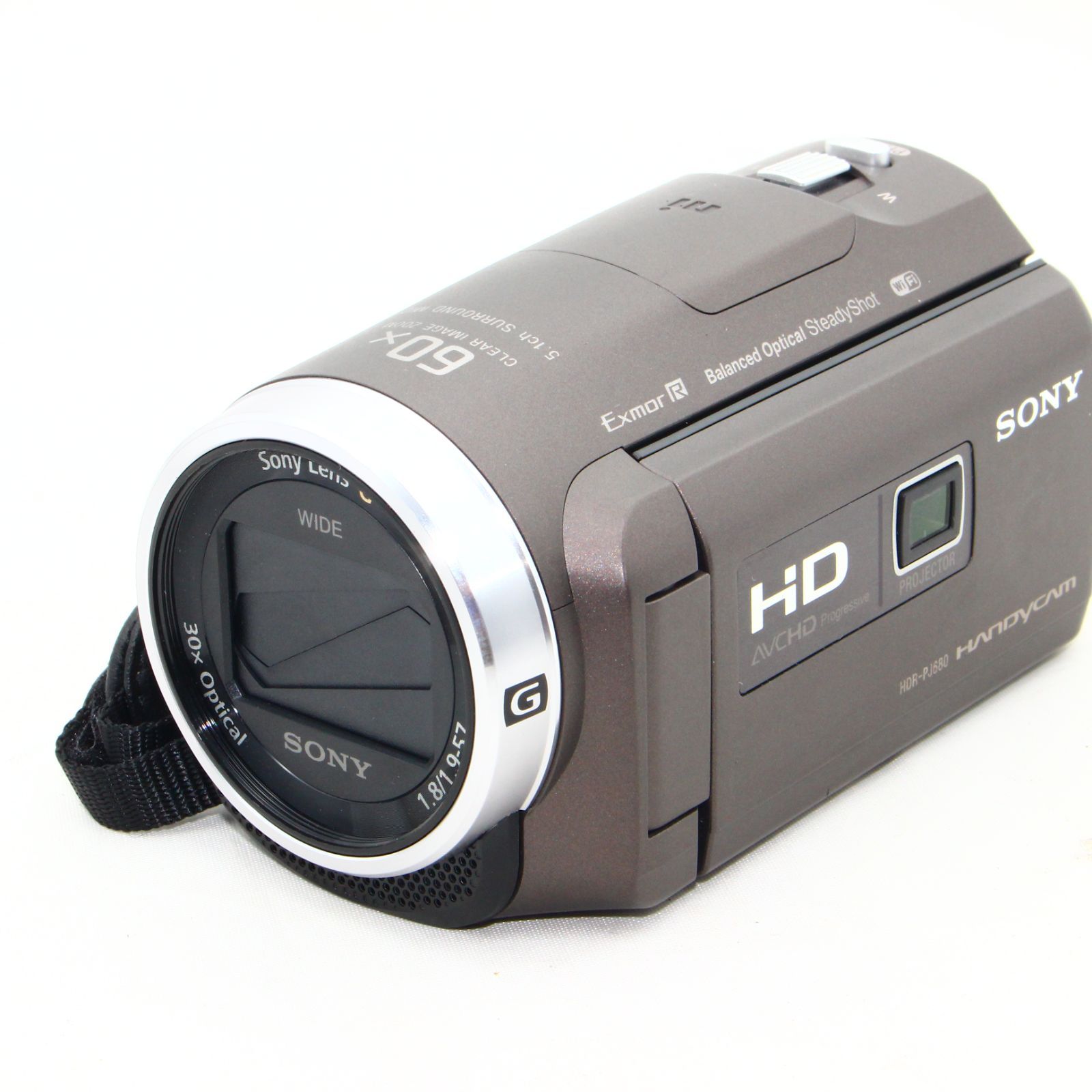 ソニー ビデオカメラ Handycam ブロンズブラウン HDR-PJ680 TI - メルカリ