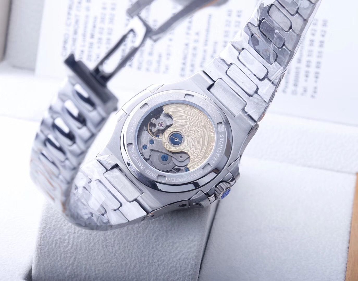 Patek Philippe Geneve ステンレススチール メンズ時計 Patek Philippe Geneve ステンレススチール メンズ時計