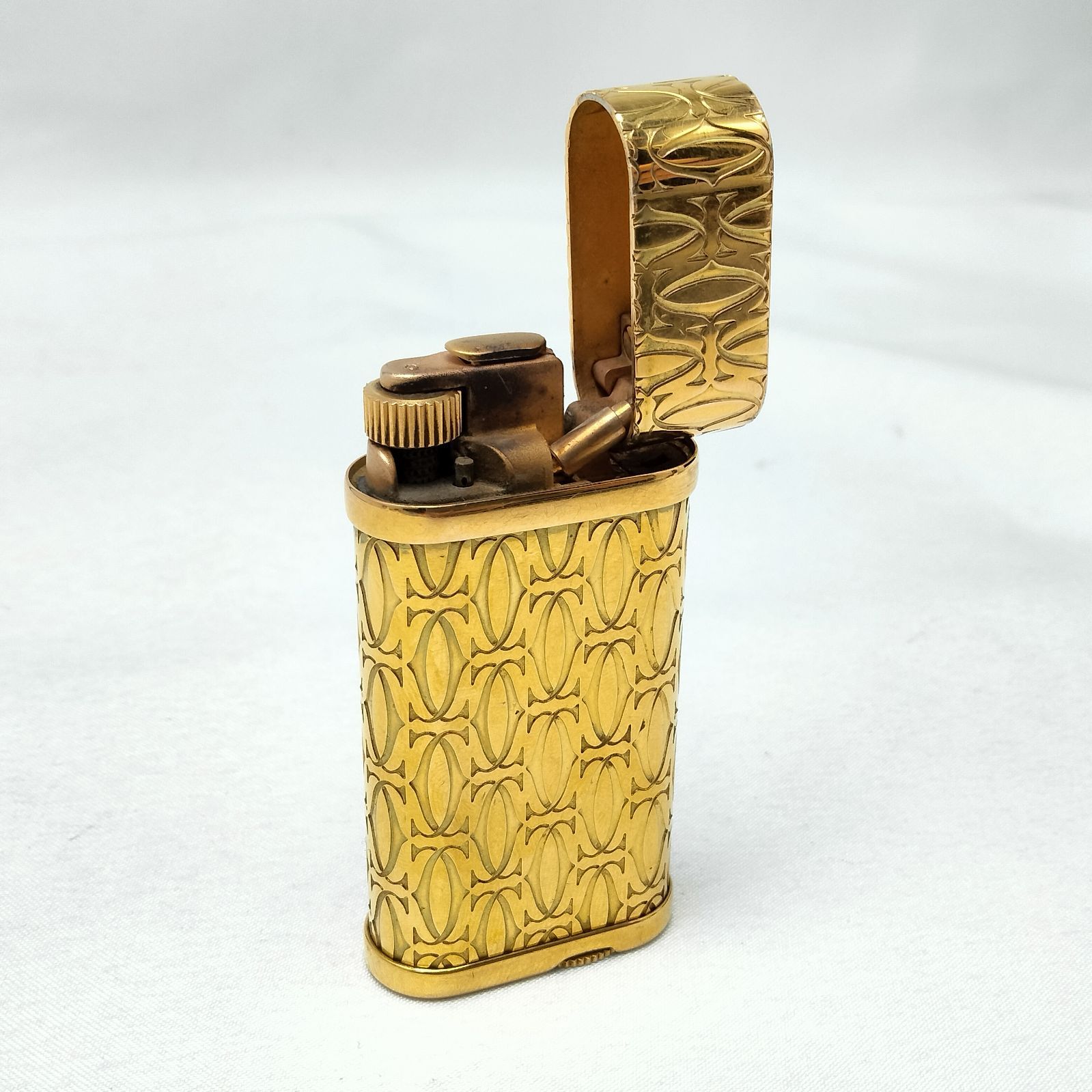 ✨️Cartier✨️カルティエ オーバルデザイン ライター ゴールド