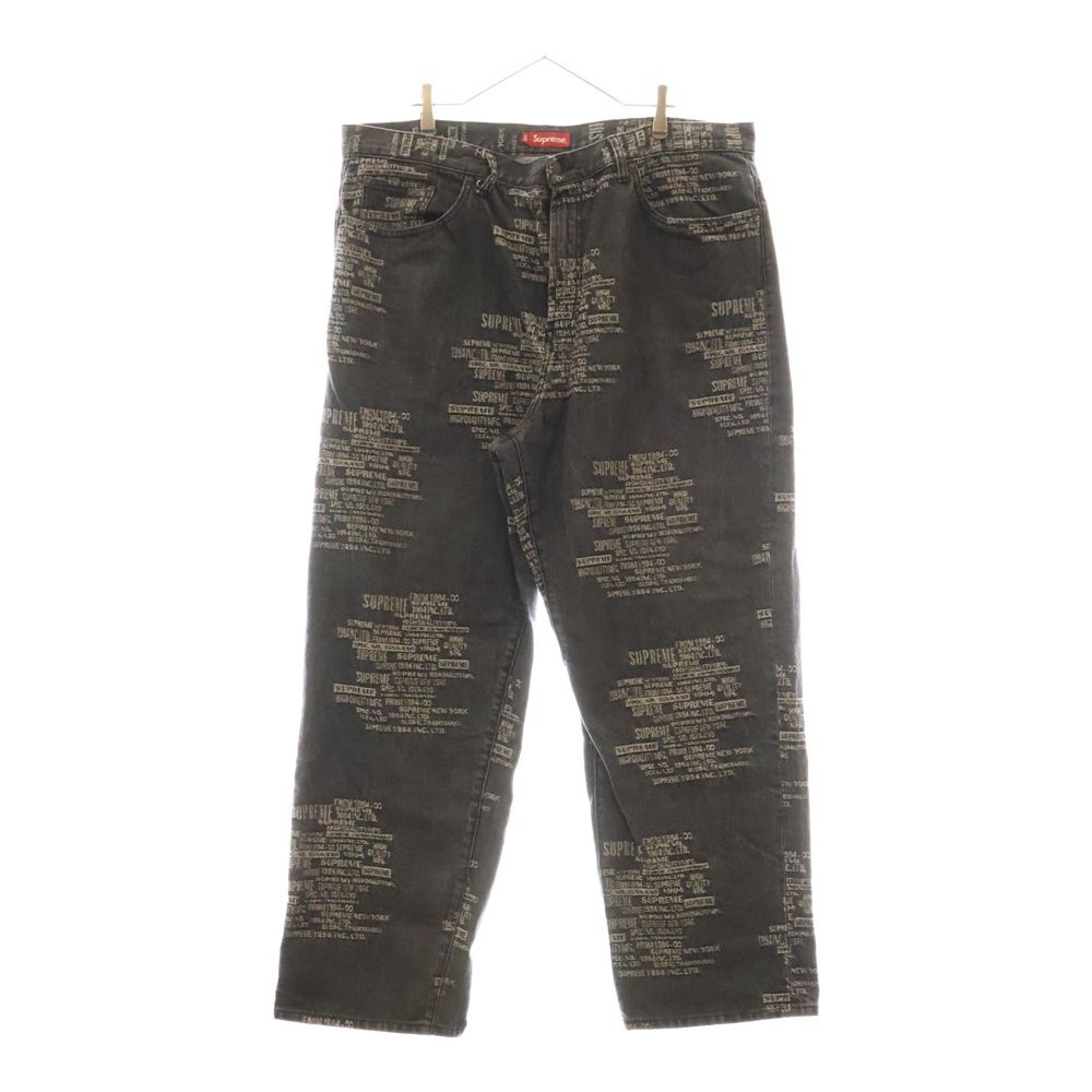 パンツ Supreme buggy denim 32inch 23ss Supreme Baggy Jean Light Washed Indigo 32インチ シュプリーム