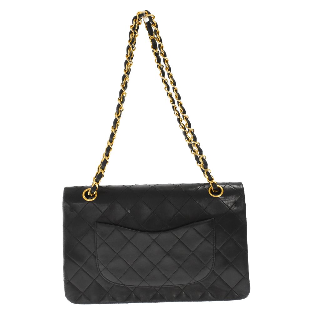 シャネル ビコローレ ダブル チェーンショルダー ブラック ショルダー 
