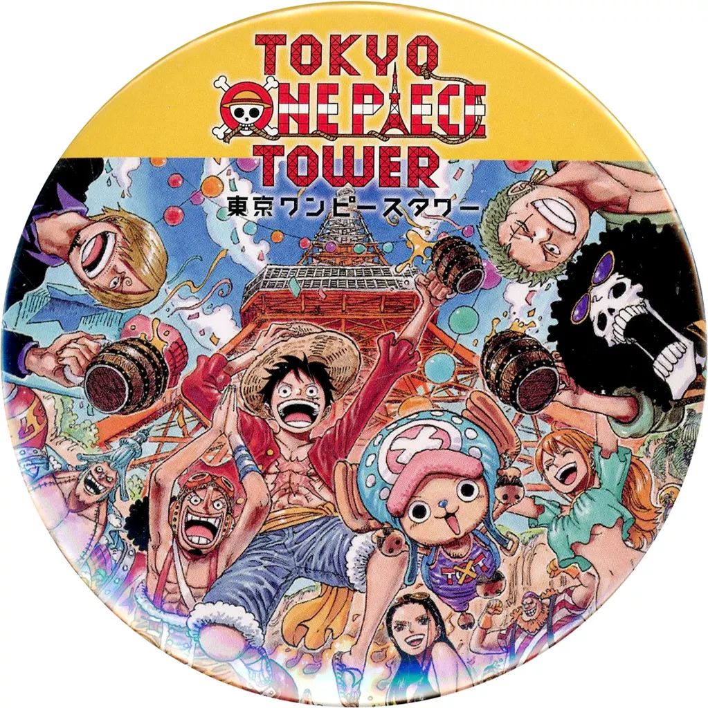 東京ワンピースタワー　缶バッジセット 東京ワンピースタワー 4周年 缶バッジ 8種セット