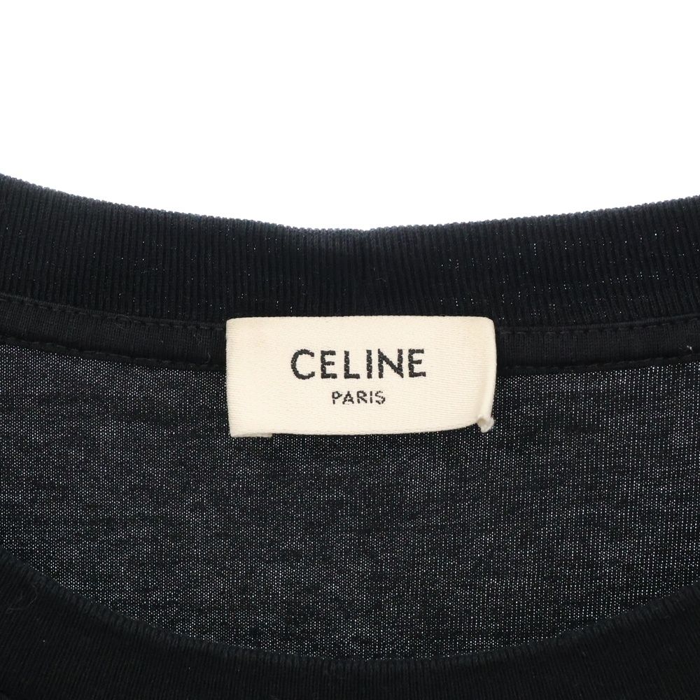CELINE (セリーヌ) I AM THE BOY フロント プリントクルーネック
