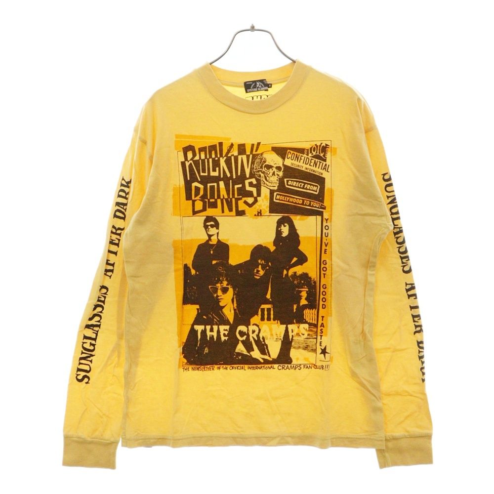 ヒステリックグラマー ロゴプリント 長袖Tシャツ