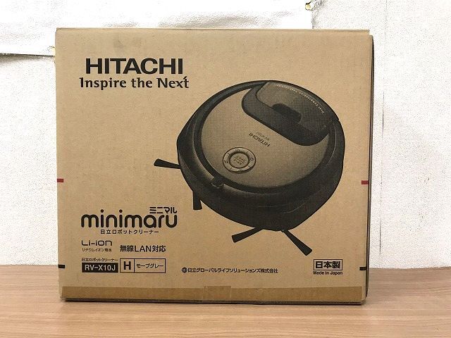 HITACHI 日立 ロボットクリーナー ミニマル RV-X10J 日本製 - Mauve