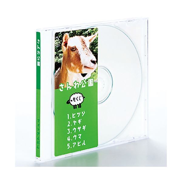 最高 （まとめ）サンワサプライインクジェットDVD/CDラベル 内径41mm