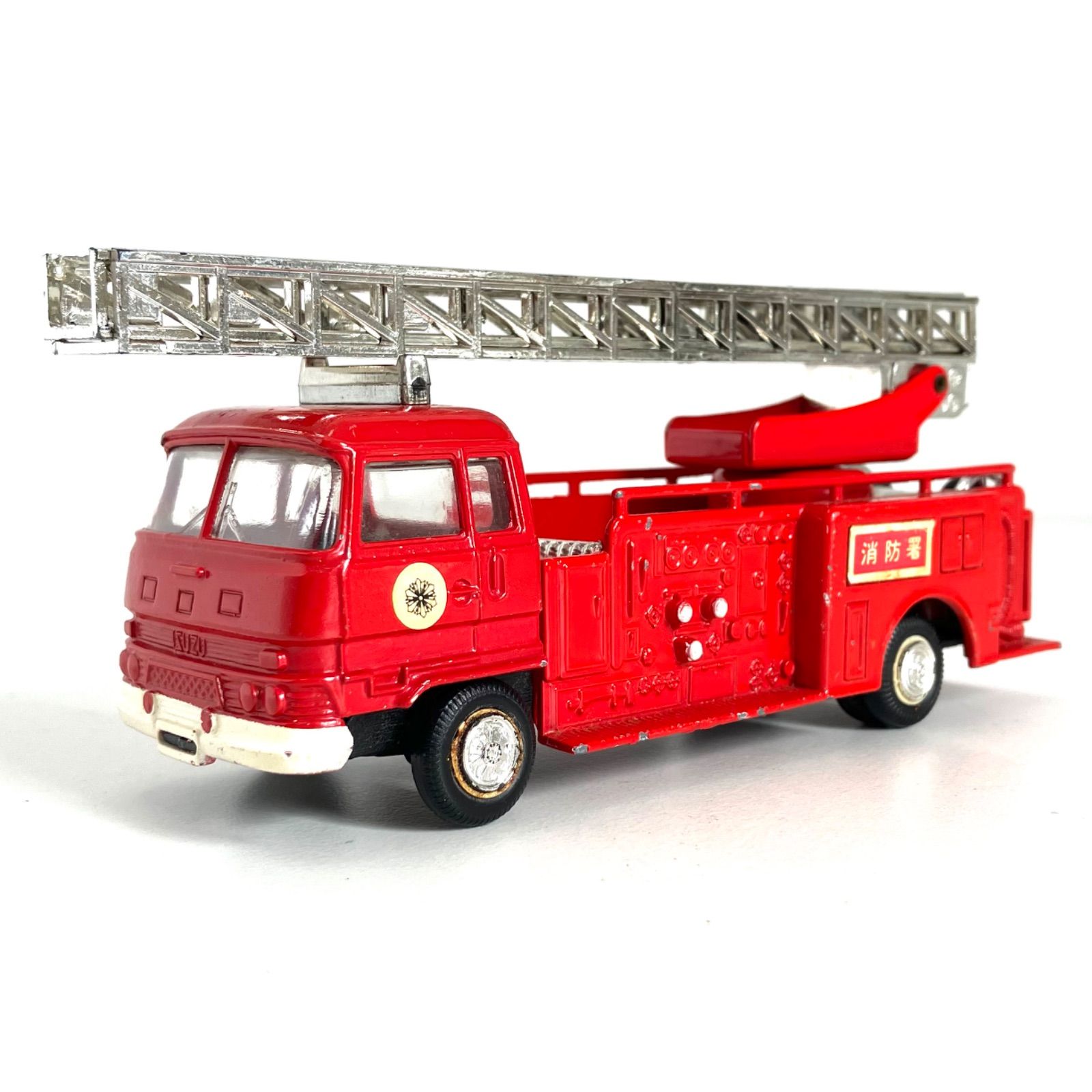 905197】 ダイヤペット YONEZAWA TOYS ISUZU はしご車 D-291 美品