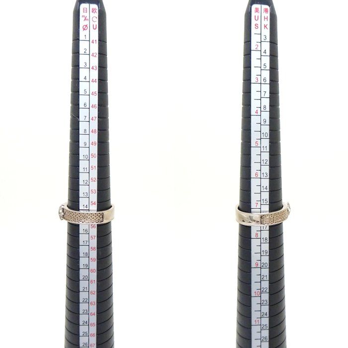 Kashikey カシケイ ネイキッド リング 指輪 ブラウンダイヤモンド0.10  