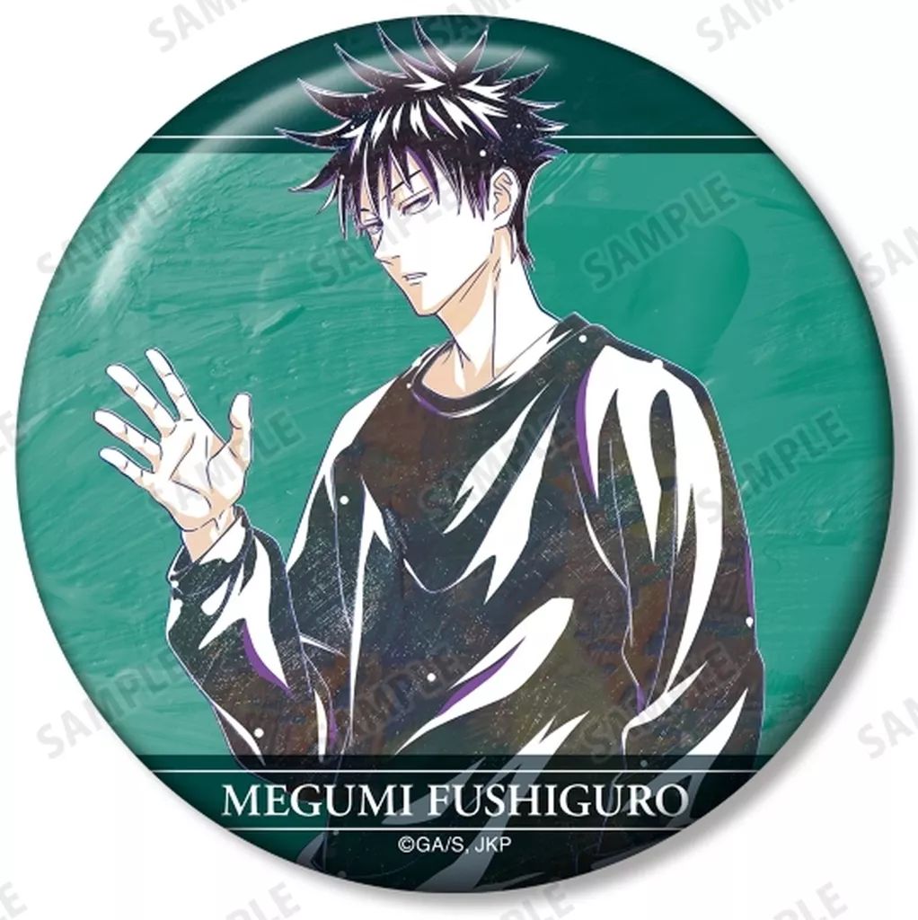 中古】バッジ・ビンズ 伏黒恵 Ani-Art 第5弾 100mm缶バッジ 「呪術廻戦