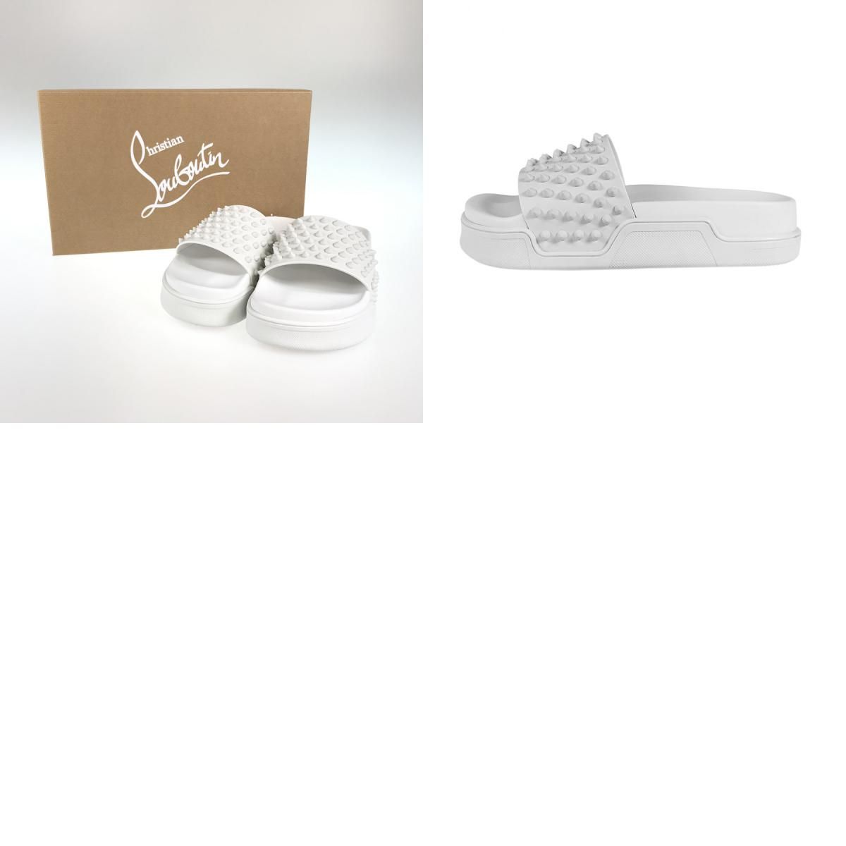 クリスチャンルブタン Christian Louboutin POOL FUN DONNA FLAT CALF