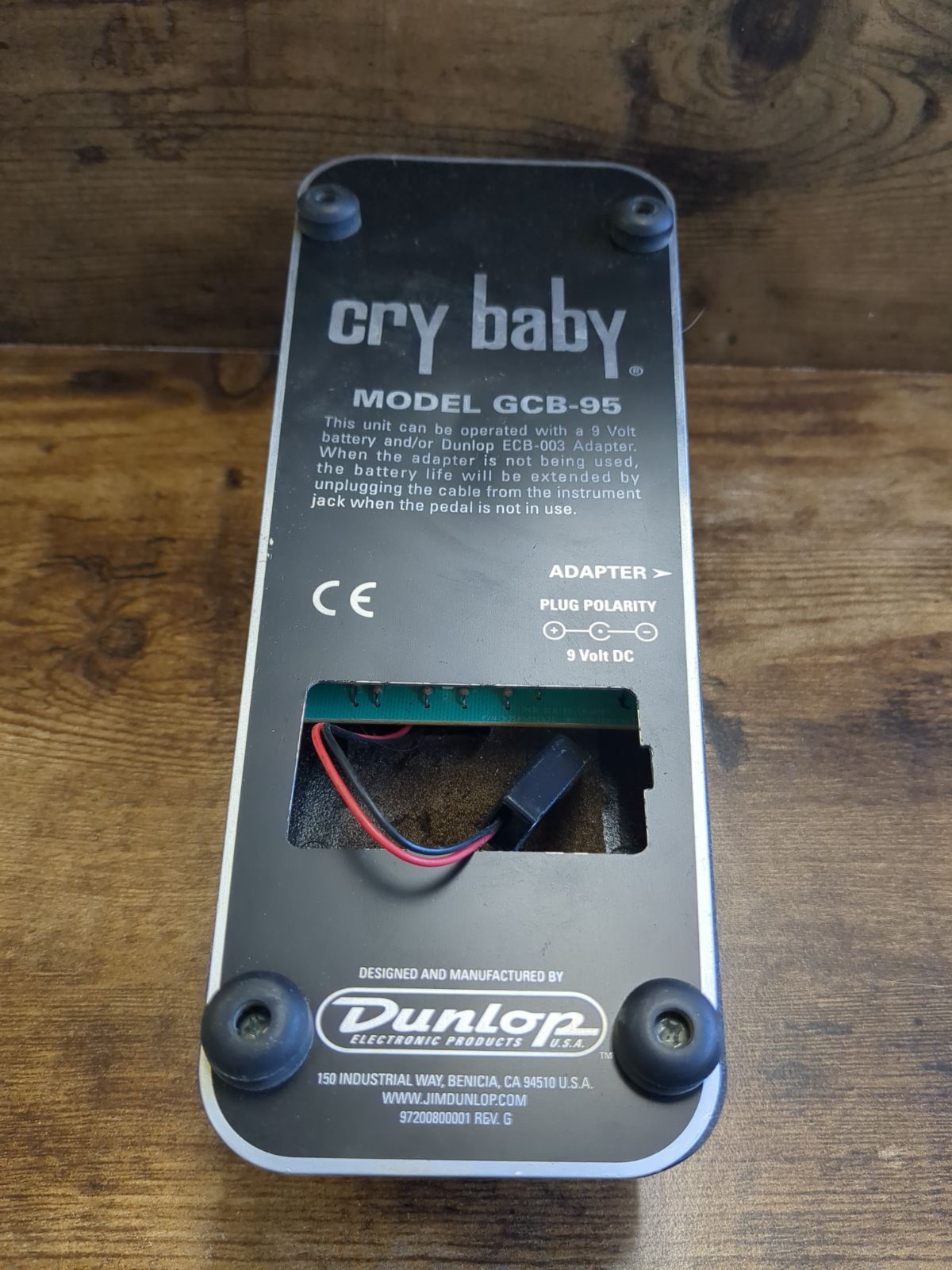 クライベイビー cry baby ワウペダル GCB-95※ジャンク品 - メルカリ