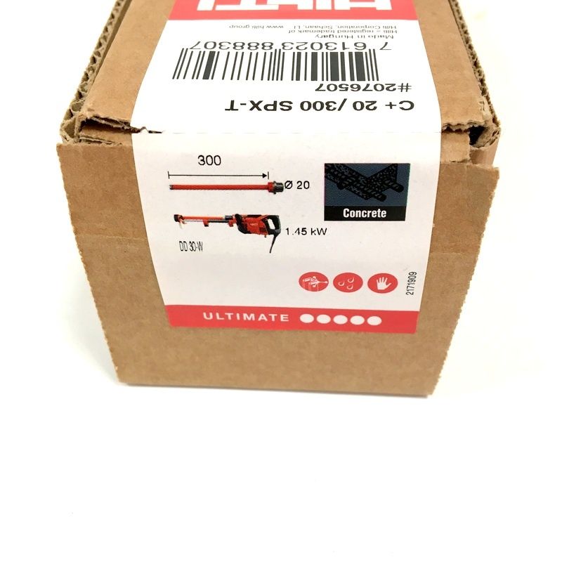 【最安値激安】 ヒルティ ダイヤモンドコアビット C 20 300 SPX-T 20mm 2076507 DD 30-W Core bit HILTI △ DW2851
