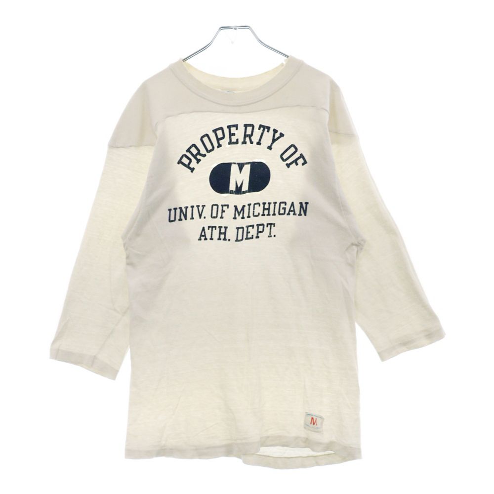 70年代　チャンピオン　ヴィンテージ フットボールシャツ Champion - 70年代 USA製 Champion チャンピオン フットボールT